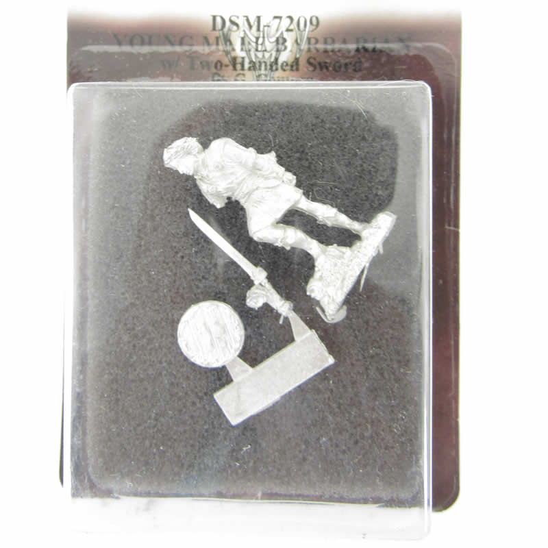 DSM7209 Young Male Barbarian with Sword Miniature Visions In Fantasy (ONLINE ORDER ONLY)