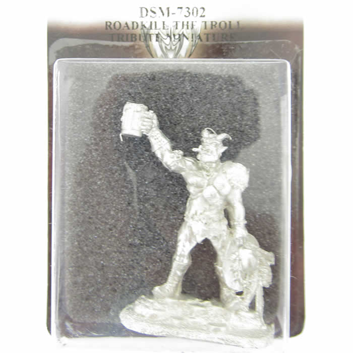DSM7302 Roadkill The Troll Miniature Visions In Fantasy Dark Sword (ONLINE ORDER ONLY)