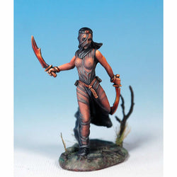 DSM7326 Female Veiled Assassin Miniature Visions In Fantasy (ONLINE ORDER ONLY)
