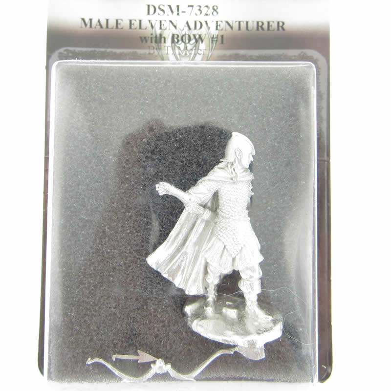 DSM7328 Male Elven Adventurer With Bow No. 1 Miniature Visions In Fantasy (ONLINE ORDER ONLY)