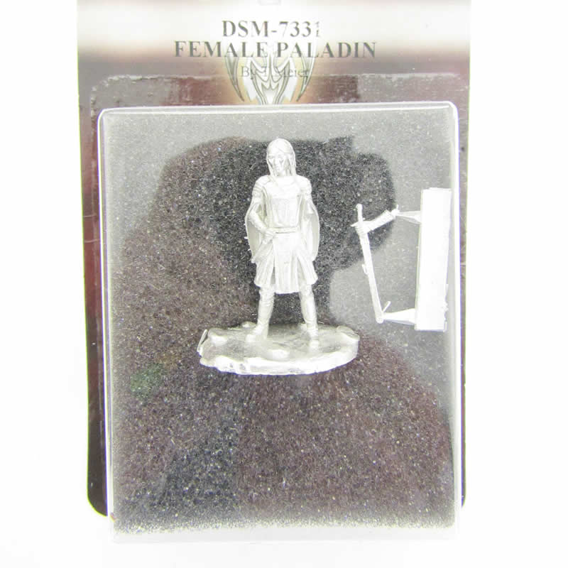 DSM7331 Female Paladin Miniature Visions In Fantasy Dark Sword Miniatures (ONLINE ORDER ONLY)