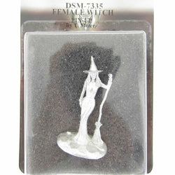 DSM7335 Female Pinup Witch Miniature Visions In Fantasy Dark Sword Miniatures (ONLINE ORDER ONLY)