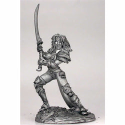 DSM7407 Female Dark Elf With Bastard Sword Miniature Visions In Fantasy (ONLINE ORDER ONLY)