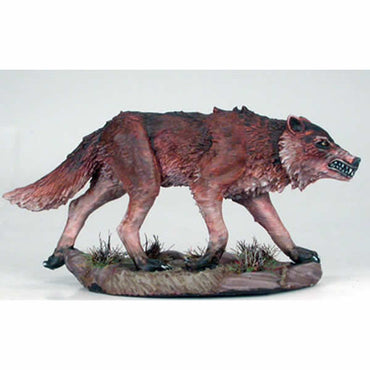 DSM7410 Hunting Wolf Miniature Visions In Fantasy Dark Sword Miniatures (ONLINE ORDER ONLY)