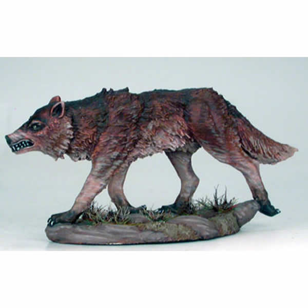 DSM7410 Hunting Wolf Miniature Visions In Fantasy Dark Sword Miniatures (ONLINE ORDER ONLY)
