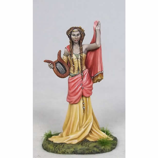 DSM7620 Muse Terpsichore with Harp Miniature Stephanie Law Masterworks (ONLINE ORDER ONLY)