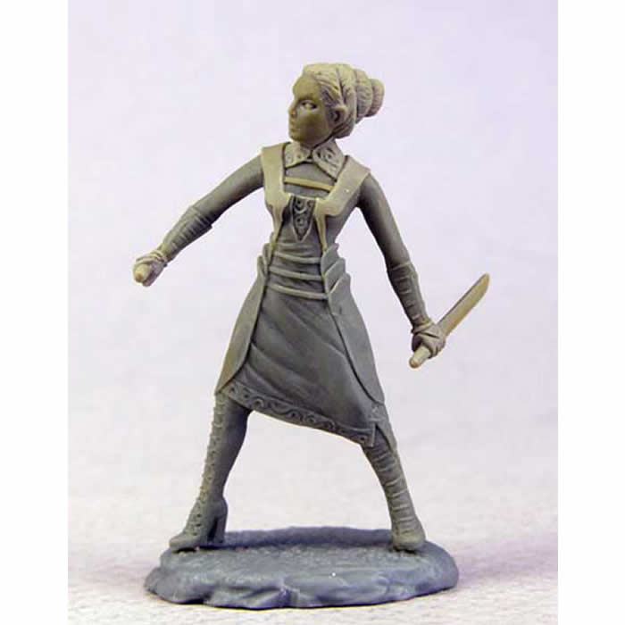 DSM7629 Female Dual Wield Rogue with Dagger Miniature Stephanie Law (ONLINE ORDER ONLY)