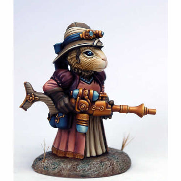 DSM8003 Female Steam Punk Guinea Pig Miniature Critter Kingdoms (ONLINE ORDER ONLY)