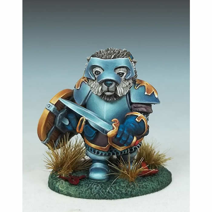 DSM8038 Hedgehog Hnight With Sword And Shield Miniature (ONLINE ORDER ONLY)