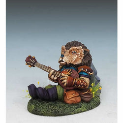 DSM8039 Hedgehog Bard With Lute Miniature Critter Kingdoms (ONLINE ORDER ONLY)
