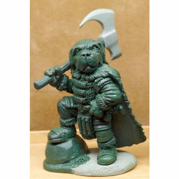 DSM8084 St Bernard Warrior Miniature Critter Kingdoms Dark Sword (ONLINE ORDER ONLY)