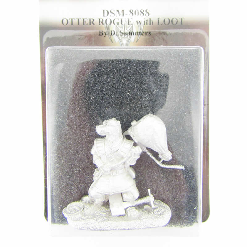DSM8088 Otter Roque With Loot Miniature Critter Kingdoms (ONLINE ORDER ONLY)
