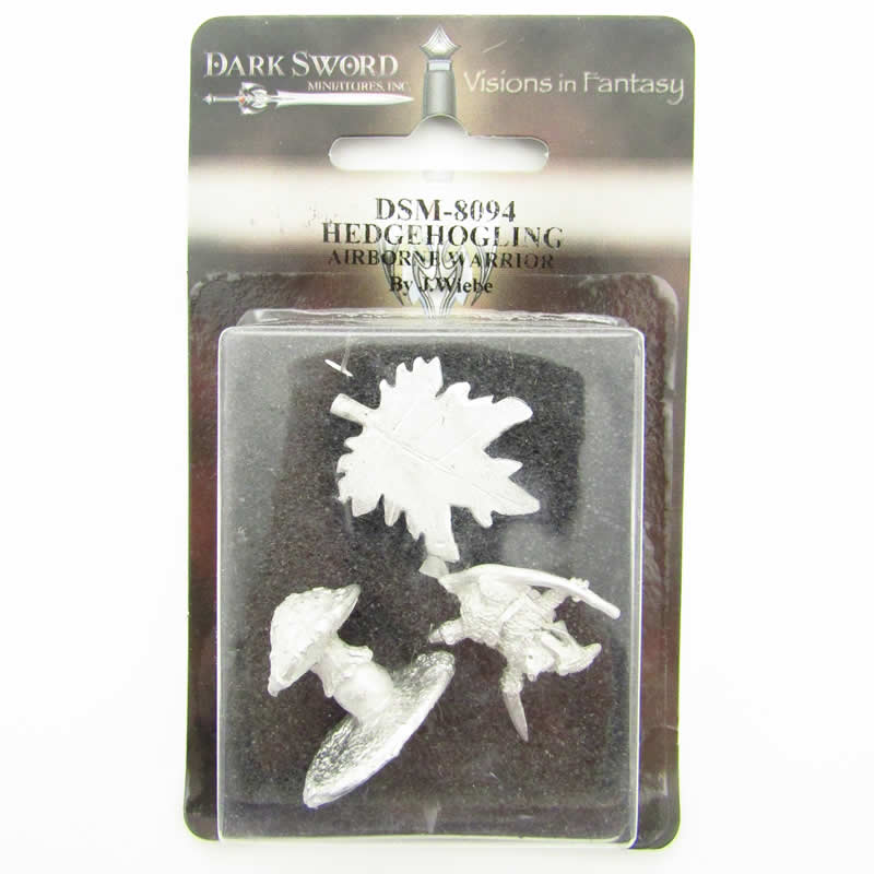 DSM8094 Hedgehogling Airborn Warrior Miniature Critter Kingdoms (ONLINE ORDER ONLY)
