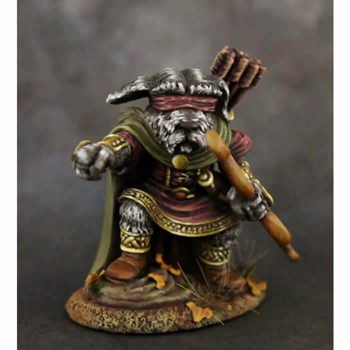 DSM8108 Abigayle Blind Schnauzer Ranger with Bow Miniature Critter Kingdoms (ONLINE ORDER ONLY)