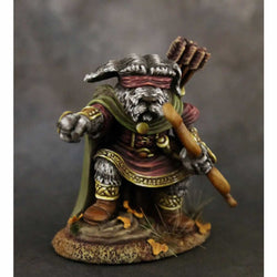 DSM8108 Abigayle Blind Schnauzer Ranger with Bow Miniature Critter Kingdoms (ONLINE ORDER ONLY)