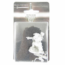 DSM8108 Abigayle Blind Schnauzer Ranger with Bow Miniature Critter Kingdoms (ONLINE ORDER ONLY)