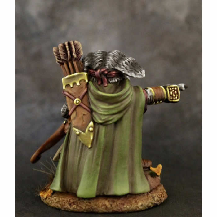 DSM8108 Abigayle Blind Schnauzer Ranger with Bow Miniature Critter Kingdoms (ONLINE ORDER ONLY)
