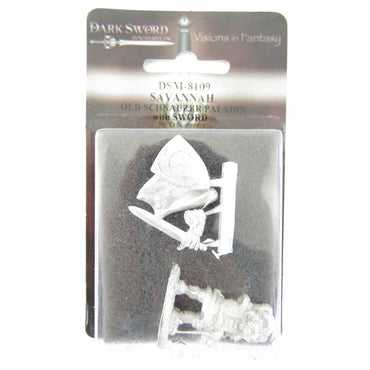 DSM8109 Savannah Schnauzer Paladin with Sword Miniature Critter Kingdoms (ONLINE ORDER ONLY)