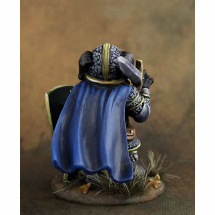 DSM8109 Savannah Schnauzer Paladin with Sword Miniature Critter Kingdoms (ONLINE ORDER ONLY)