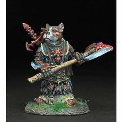 DSM8118 Pitbull Warrior With Battle Axe Miniature Critter Kingdoms (ONLINE ORDER ONLY)