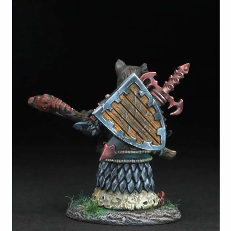 DSM8118 Pitbull Warrior With Battle Axe Miniature Critter Kingdoms (ONLINE ORDER ONLY)