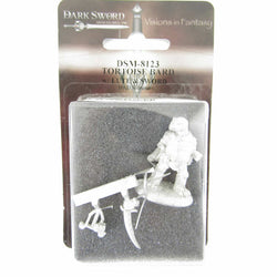 DSM8123 Tostoise Bard with Lyre and Sword Miniature Critter Kingdoms (ONLINE ORDER ONLY)