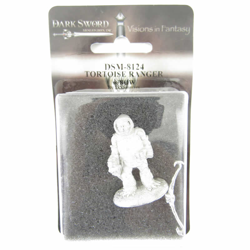 DSM8124 Tortoise Ranger with Bow Miniature Critter Kingdoms Dark Sword (ONLINE ORDER ONLY)