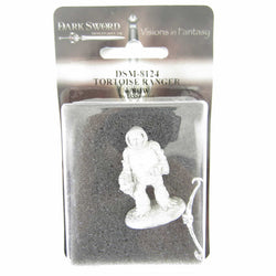 DSM8124 Tortoise Ranger with Bow Miniature Critter Kingdoms Dark Sword (ONLINE ORDER ONLY)