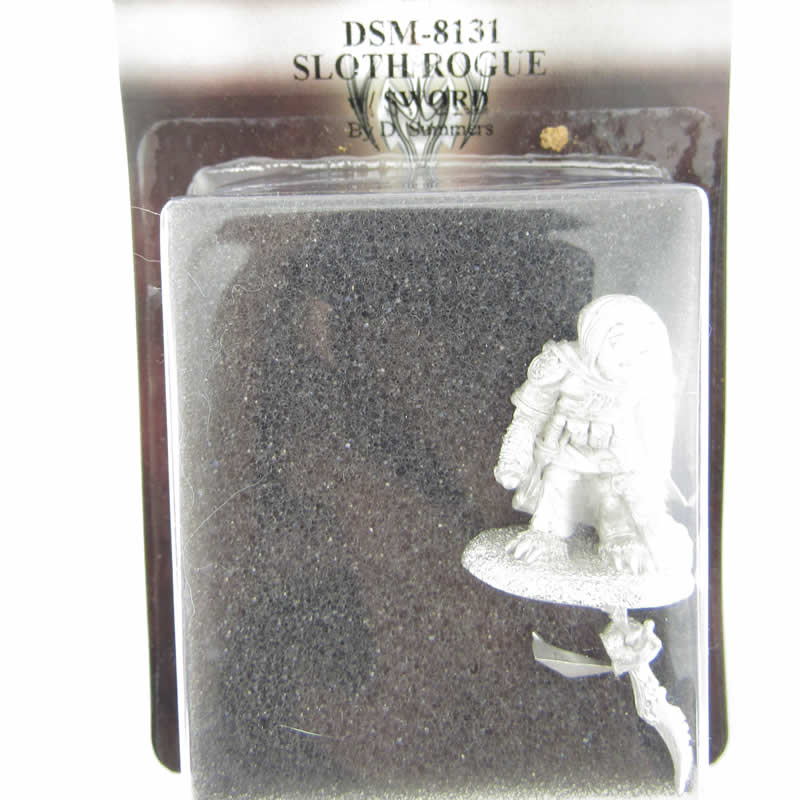 DSM8131 Sloth Rogue With Sword Miniature Critter Kingdoms Dark Sword (ONLINE ORDER ONLY)