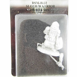 DSM8132 Sloth Warrior with Sword and Shield Miniature Critter Kingdoms (ONLINE ORDER ONLY)