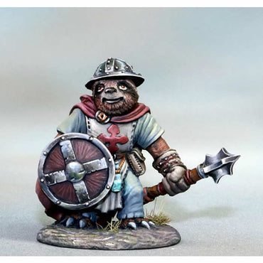 DSM8133 Sloth Cleric With Mace and Shield Miniature Critter Kingdoms (ONLINE ORDER ONLY)