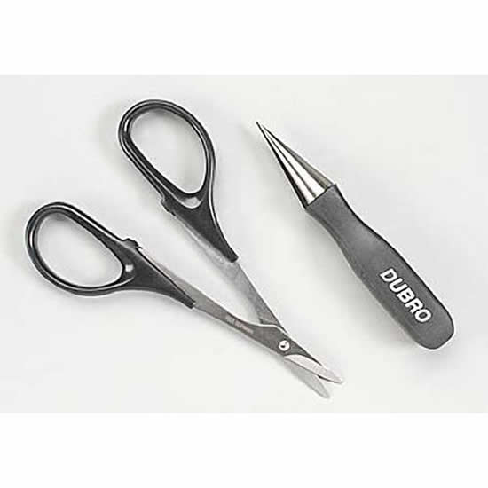 DUB2330 Body Reamer and Scissor Set Du-Bro (ONLINE ORDER ONLY)
