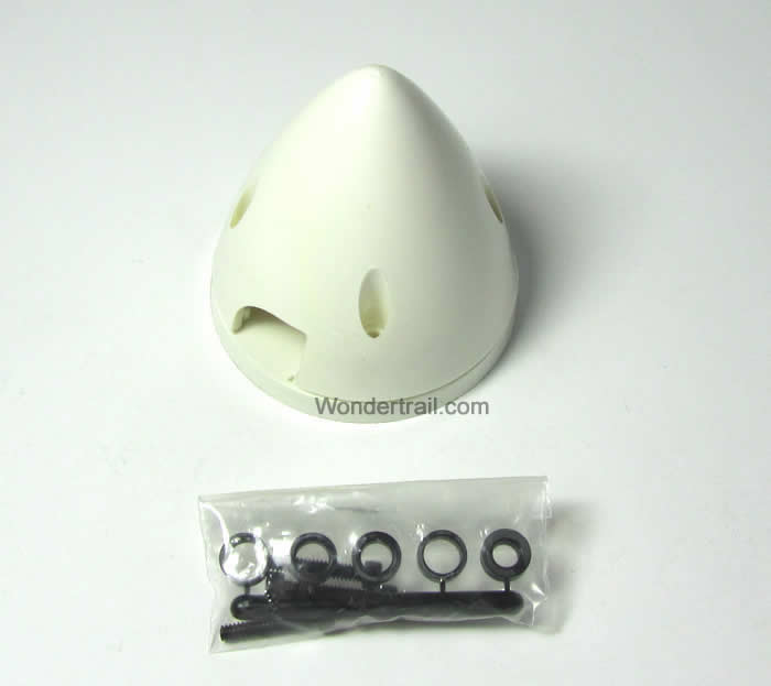 DUB290 White Spinner Cone 2 3/4 Inch for 2 Blade Propellers Du-Bro (ONLINE ORDER ONLY)