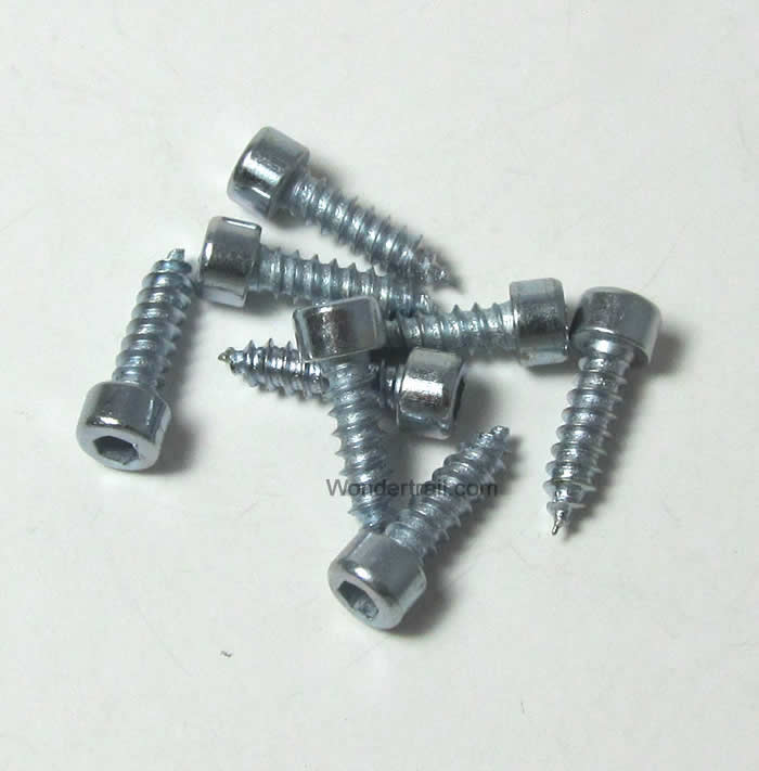 DUB385 Sheet Metal Socket Head Screws no. 6 x 1/2in (8) Dubro (ONLINE ORDER ONLY)