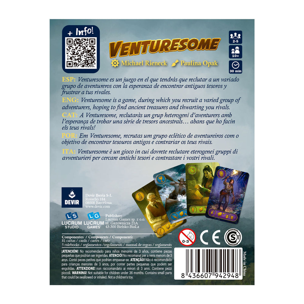 Venturesome (ONLINE ORDER ONLY)