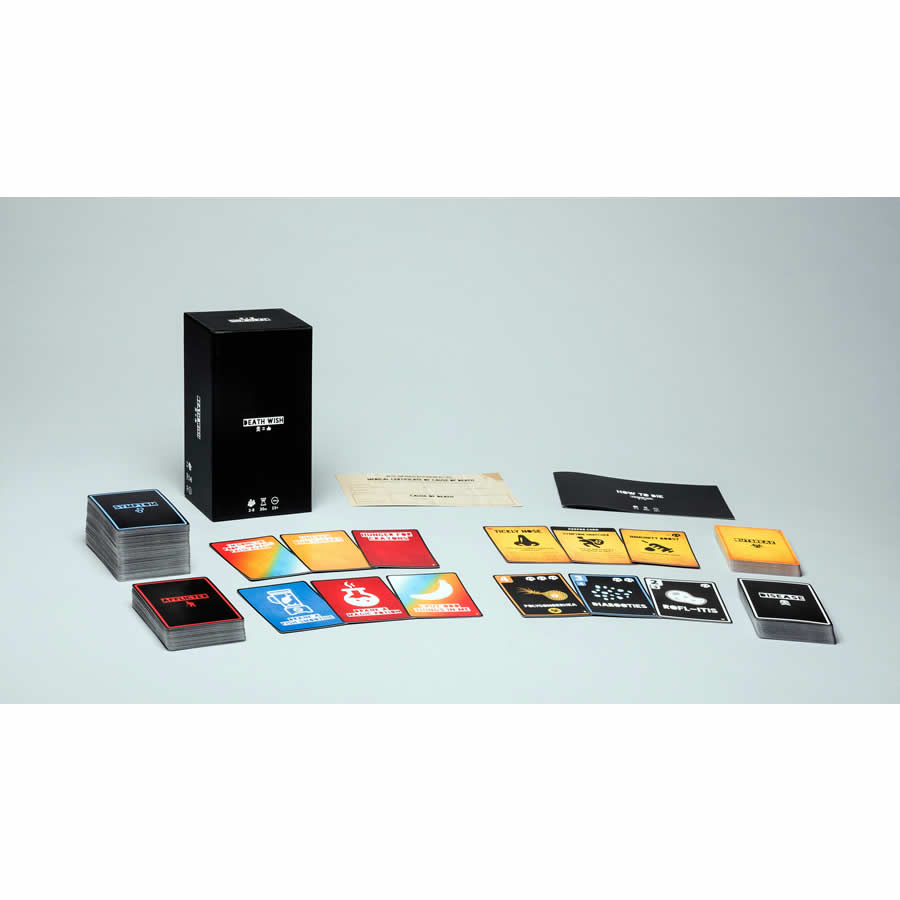 DWGZAF1020 Death Wish Card Game Deep Water Games (ONLINE ORDER ONLY)