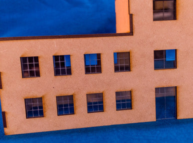 Window Kit for Airport Terminal Building w/ Tower - 15MMDF167-1 (Online Order Only)