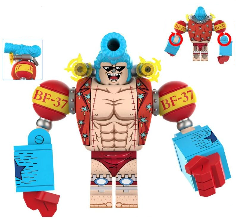 Navigation King Series – Cyborg Shipwright Custom Minifig (ONLINE ORDER ONLY)
