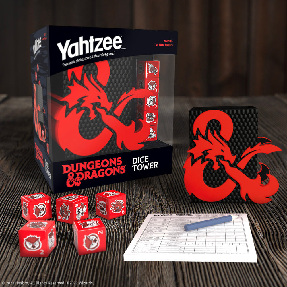 YAHTZEE®: Dungeons & Dragons Dice Tower (ONLINE ORDER ONLY)