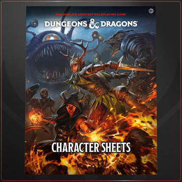 D&D: 2024 Character Sheets (ONLINE ORDER ONLY)