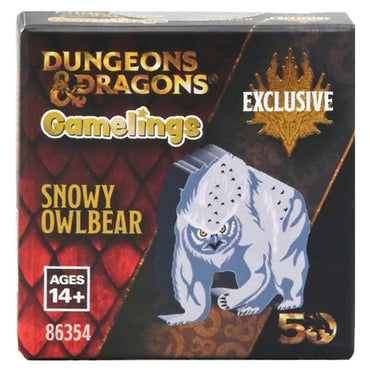 D&D Gamelings: Snowy Owlbear (ONLINE ORDER ONLY)