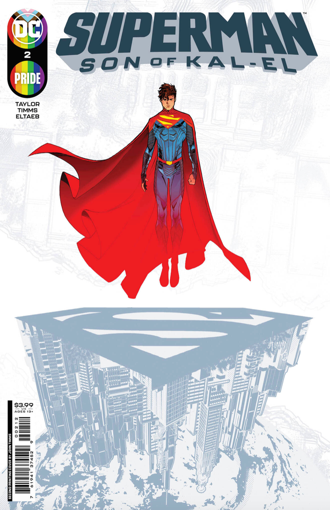 Superman Son Of Kal-El #2 2nd Print John Timms Variant (11/23/2021) Dc (ONLINE ORDER ONLY)
