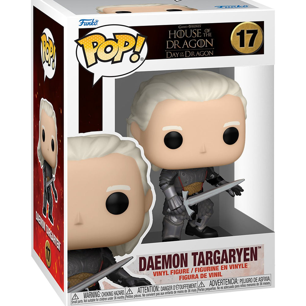 House of the Dragon Daemon Targaryen Funko Pop! Vinyl Figure #17 with Funko Protector (Online Order Only)