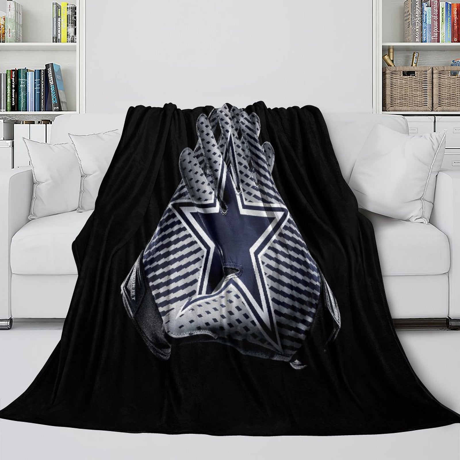 Dallas Cowboys Blanket Flannel Fleece Throw Room Decoration (Online Order Only)