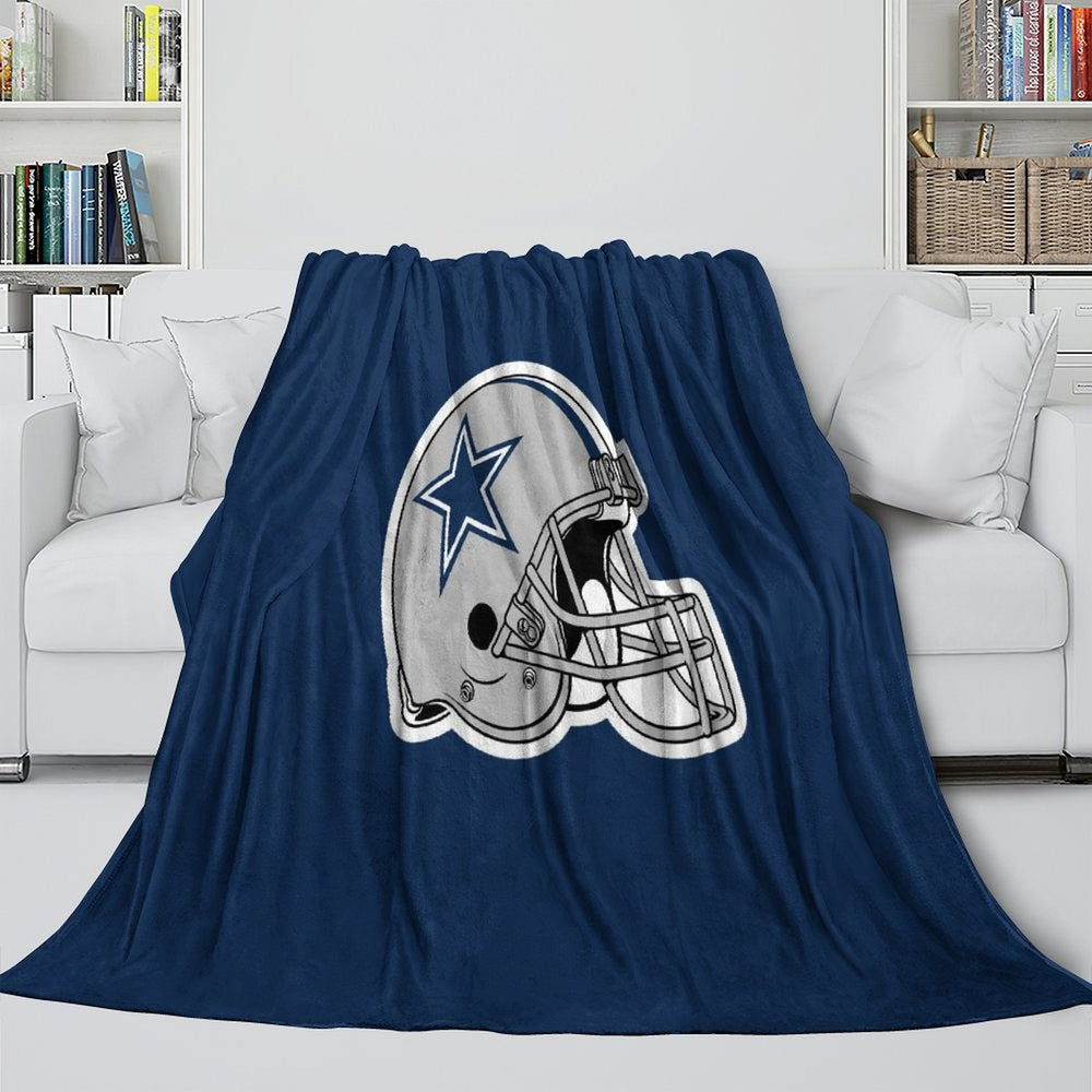 Dallas Cowboys Blanket Flannel Fleece Throw Room Decoration (Online Order Only)