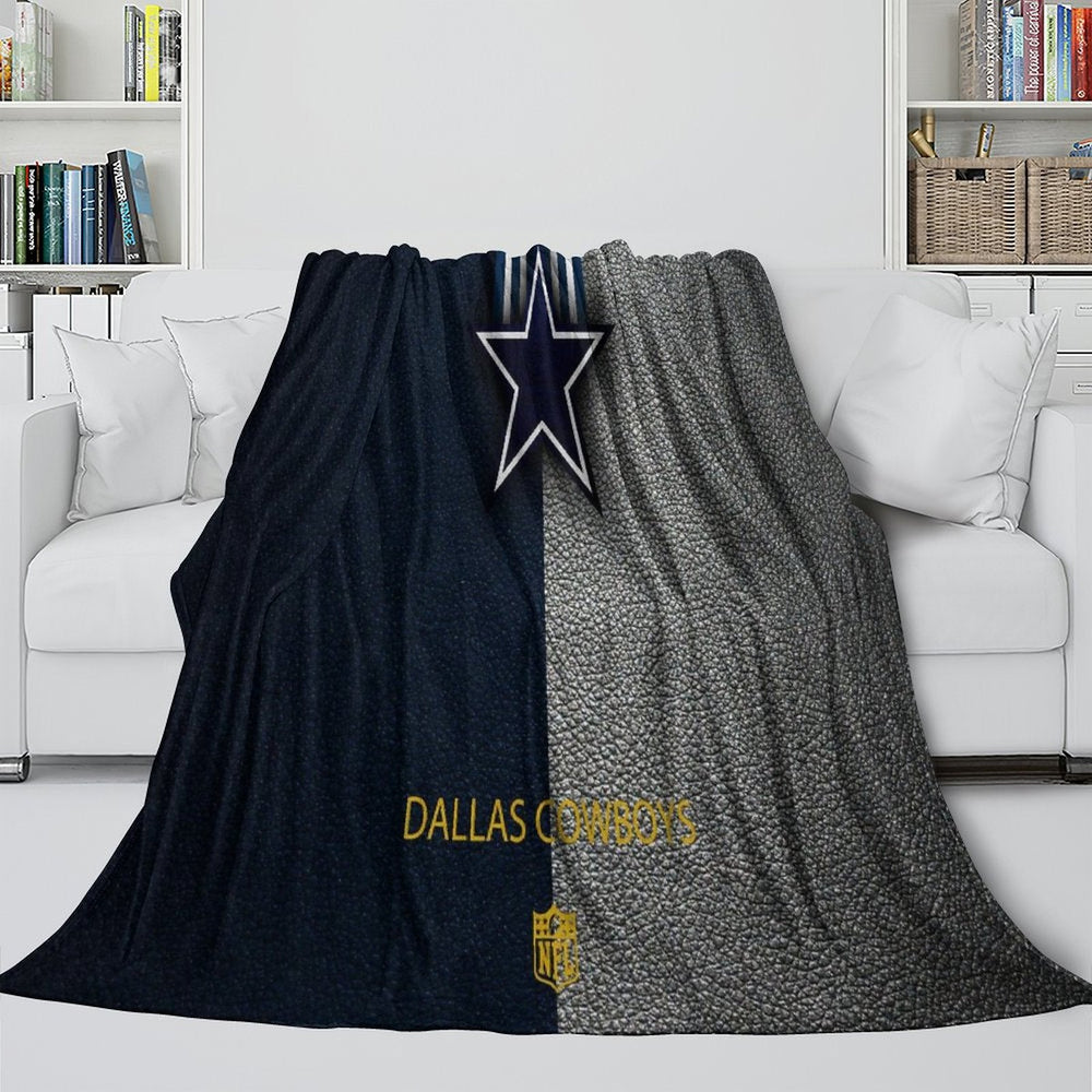 Dallas Cowboys Blanket Flannel Fleece Throw Room Decoration (Online Order Only)