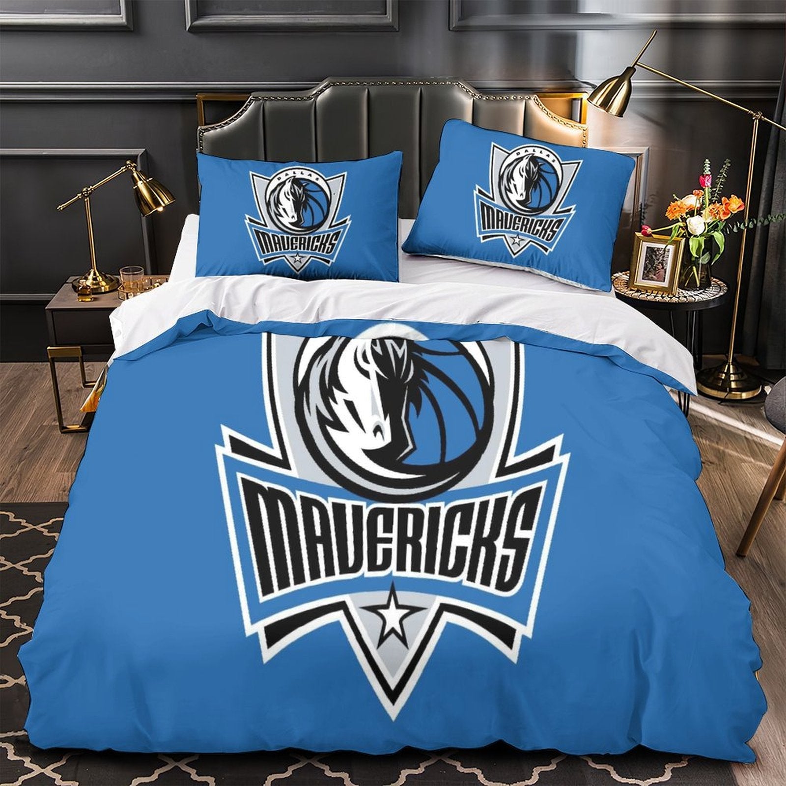 Dallas Mavericks Bedding Set Duvet Cover Without Filler (Online Order Only)