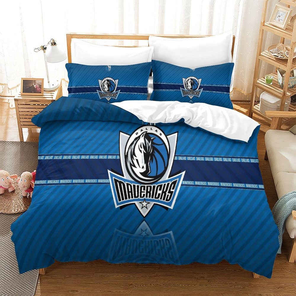 Dallas Mavericks Bedding Set Duvet Cover Without Filler (Online Order Only)