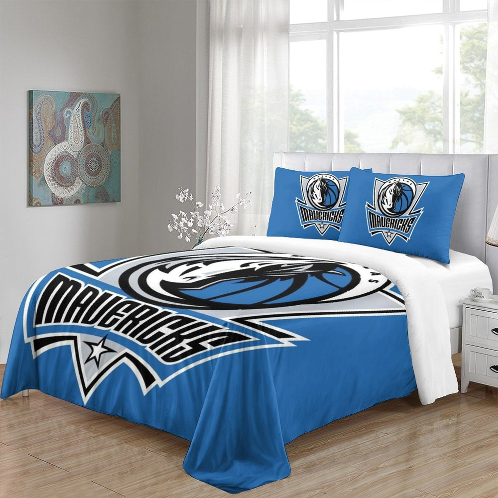 Dallas Mavericks Bedding Set Duvet Cover Without Filler (Online Order Only)