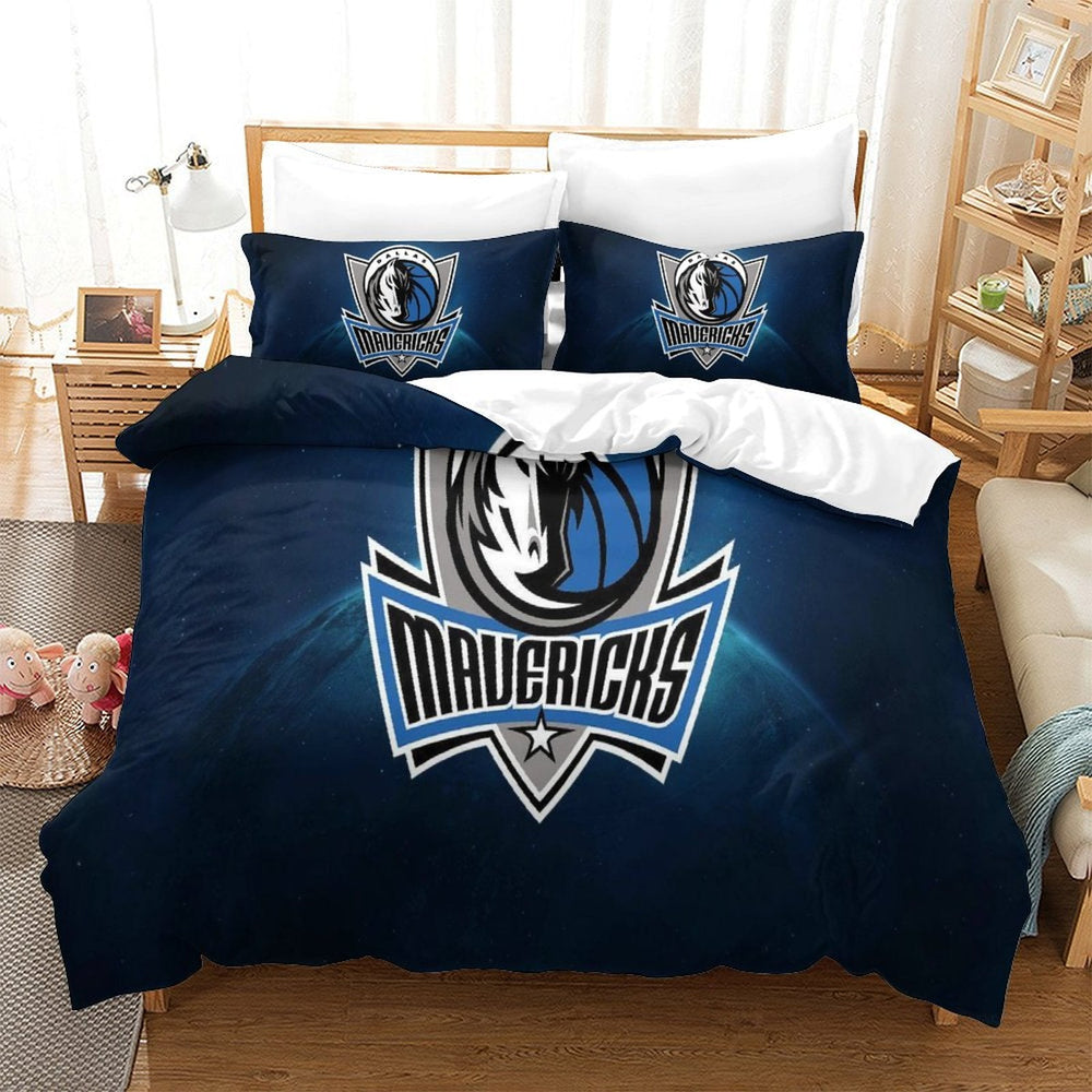 Dallas Mavericks Bedding Set Duvet Cover Without Filler (Online Order Only)